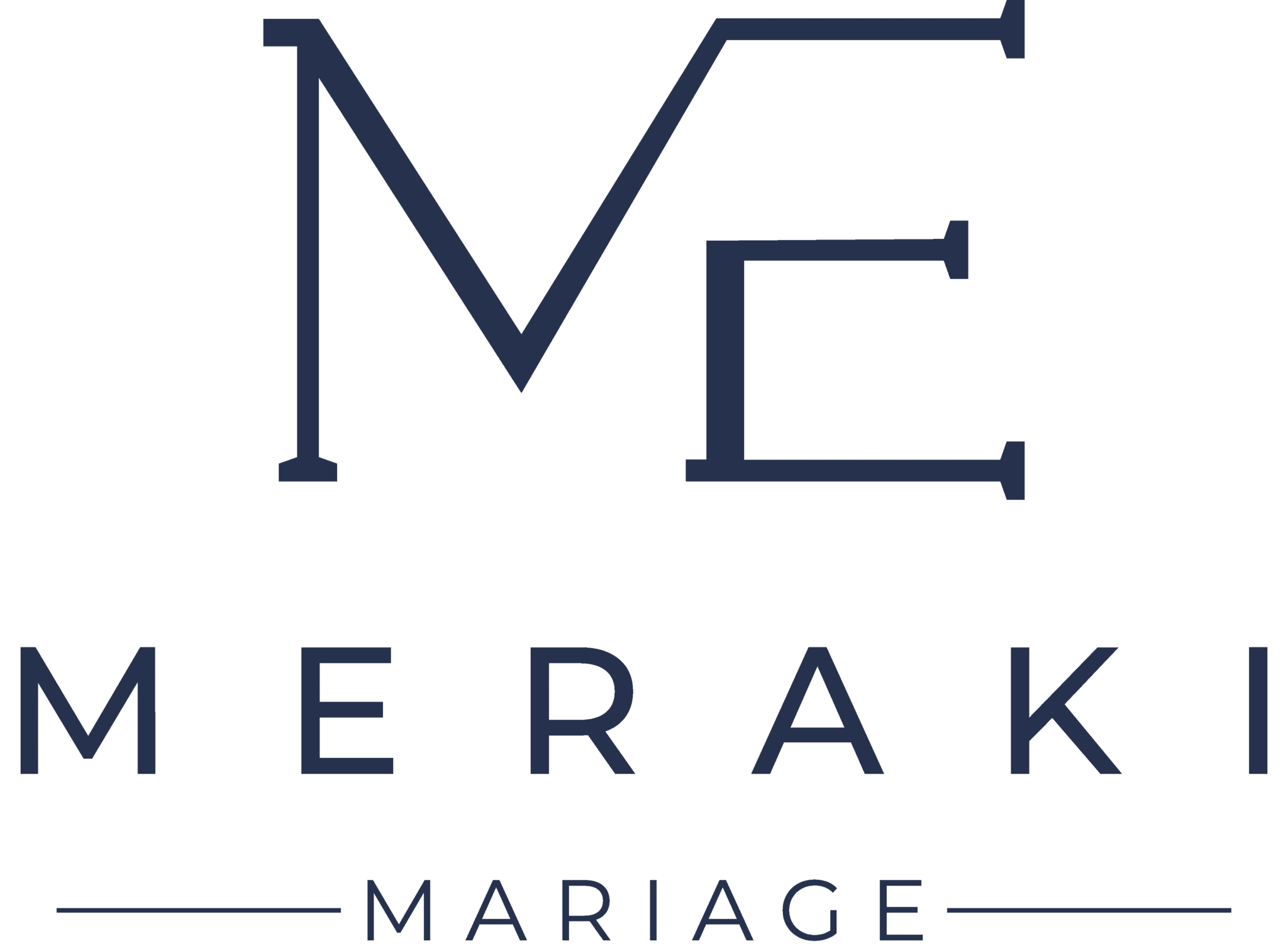 Logo Meraki Mariage – Wedding Planner Sicilia e organizzazione matrimoni esclusivi